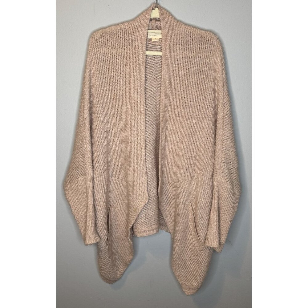 Sleeping On Snow Sweater Cardigan XS Pink Wool Blend Extra Small